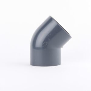PVC-vinkelrör 45°