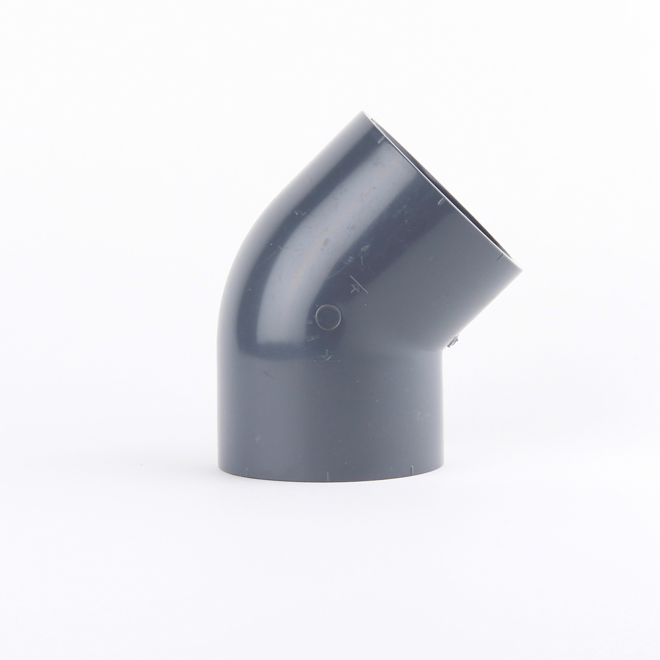 PVC-vinkelrör 45°